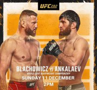 UFC282前瞻：布拉乔维奇VS安卡拉耶夫轻重量级冠军战